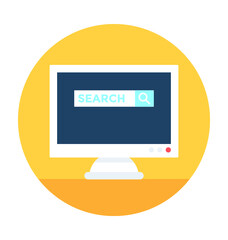 Search Bar Vector Icon
