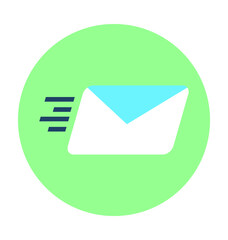 Sending Mail Vector Icon