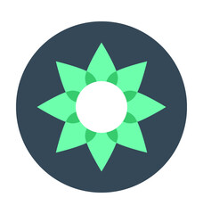 Blossoming Vector Icon