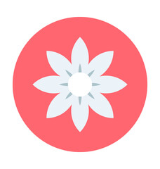 Kousa Flower Vector Icon