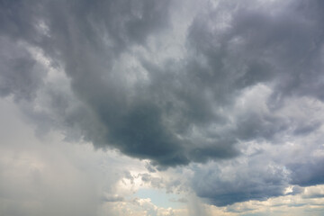 Fototapeta na wymiar Natural background: dramatic stormy sky