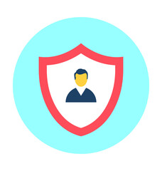 Secure User Vector Icon