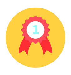 Obraz premium Badge Vector Icon