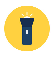 Obraz premium Torch Vector Icon