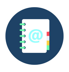 Email Addresses Vector Icon