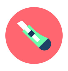 Utility Knife Vector Icon