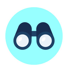 Binocular Vector Icon