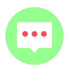 Chat Bubbles Vector Icon