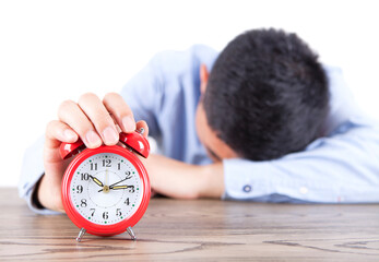 Tired new year relatives