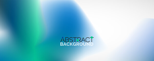 Fluid color gradient abstract background, trendy colorful wallpaper. Vector illustration for placards, brochures, posters, banners and covers