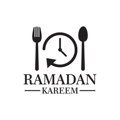 ramadan fasting vector , ramadan logo