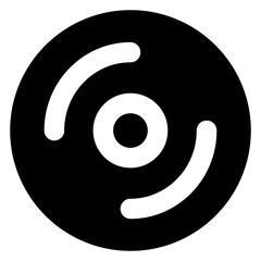 
Compact disc icon in modern design, editable vector 


