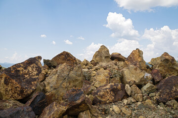 Apuseni mountains on summertime