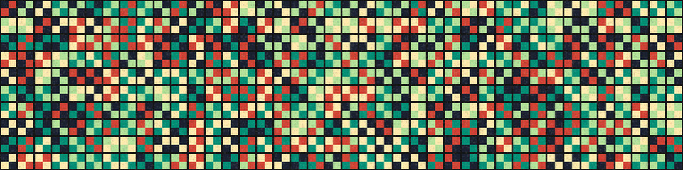 Abstract Geometric Pattern generative computational art illustration