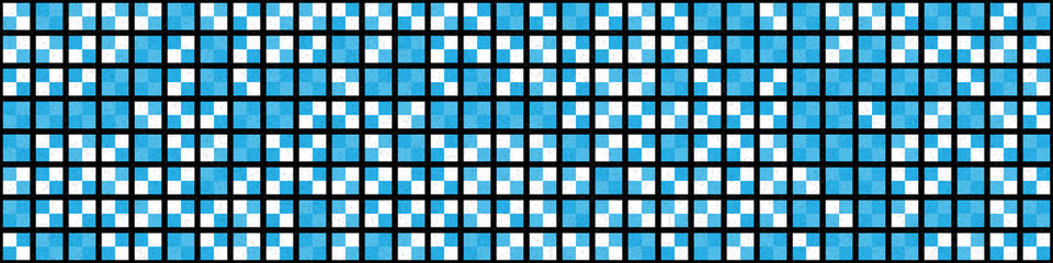 Abstract Geometric Pattern generative computational art illustration