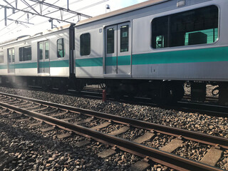 Obraz premium 電車