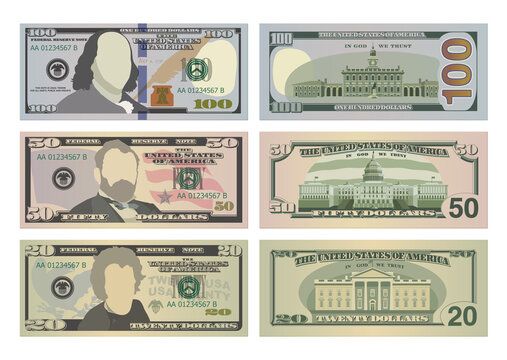 2,328 United States Fifty Dollar Bill Images, Stock Photos, 3D