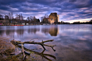 Alte Speicherhäuser am 