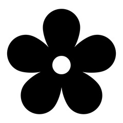
A beautiful design icon of daisy flower 

