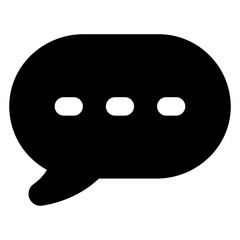 
Modern style of typing message icon

