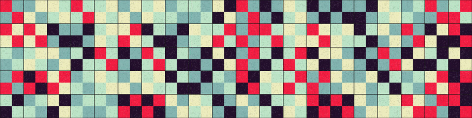 Abstract Geometric Pattern generative computational art illustration