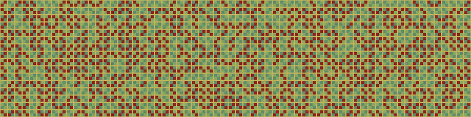 Fototapeta premium Abstract Geometric Pattern generative computational art illustration