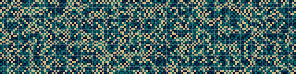 Fototapeta premium Abstract Geometric Pattern generative computational art illustration