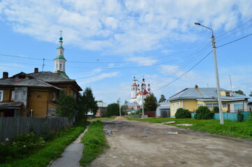 city of Totma Vologda region