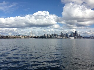 Naklejka premium Seattle waterfront