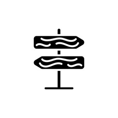 Sign Board icon in vector. Logotype