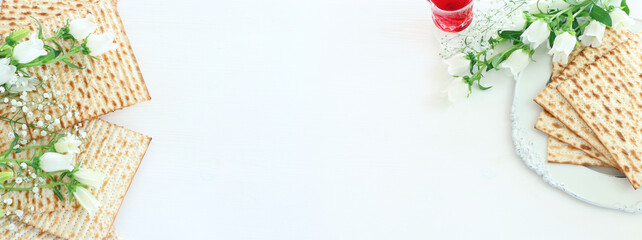 Pesah celebration concept (jewish Passover holiday)