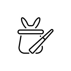 Magic icon in vector. Logotype