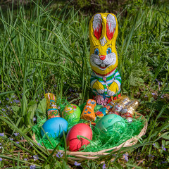 Osterhasen aus Schokolade