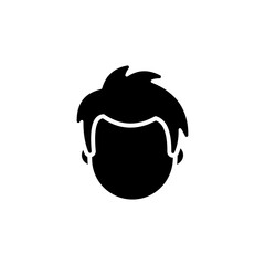 Hair Style icon in vector. Logotype