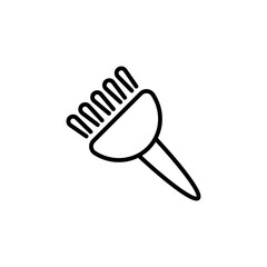 Tinting Brush icon in vector. Logotype