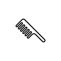 Tail Comb icon in vector. Logotype