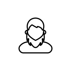 Barber Men icon in vector. Logotype