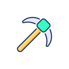 Mining Hardware icon in vector. Logotype