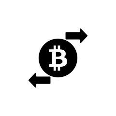 Transaction icon in vector. Logotype