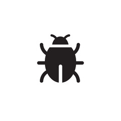 bug icon symbol sign vector