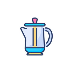 Obraz premium Percolator icon in vector. Logotype
