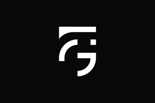 FJ logo letter design on luxury background. JF logo monogram initials letter concept. FJ icon logo design. JF elegant and Professional letter icon design on black background. F J FJ JF