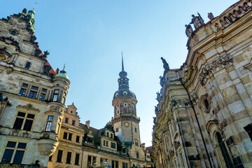 Fototapeta na wymiar Dresden Cathedral of the Holy Trinity
