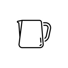 Frothing Pitchers icon in vector. Logotype