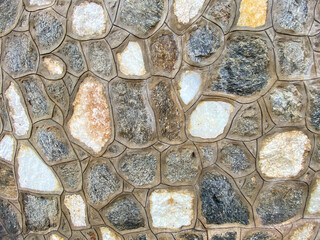 House stone wall as the background texture