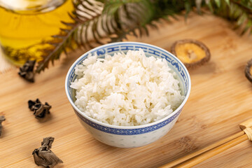 Rice in a bowl