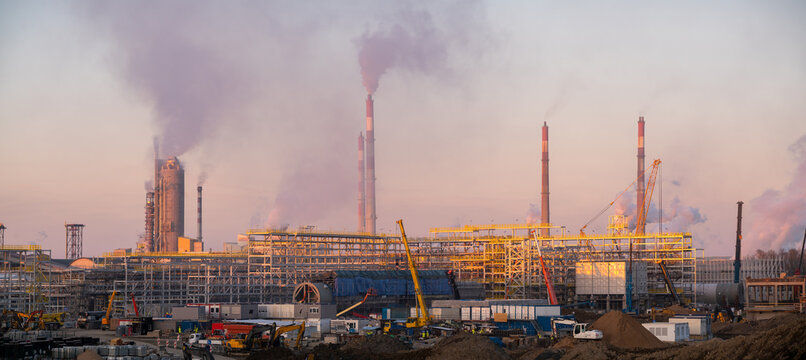 Construction Of A Polymer Factory In Poland