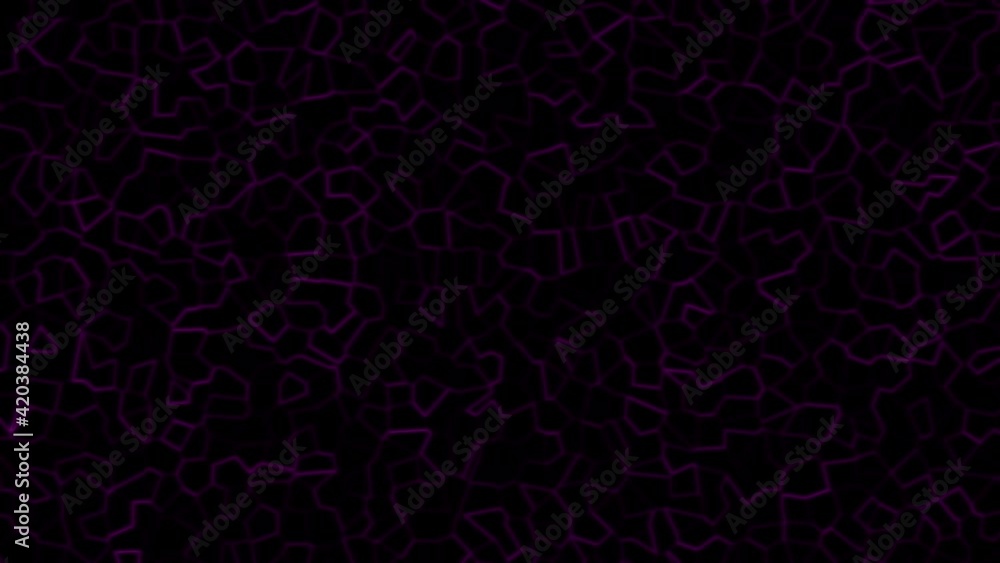 Poster creative dynamic linear violet background