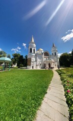 Spaso-Preobrazhenskiy Cathedral in Chernigiv. Sunny day