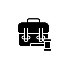 Employment Law icon in vector. Logotype